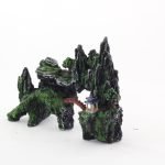 Mountain View Aquarium Ornament tree house Cave Bridge fish tank decoration $3-244